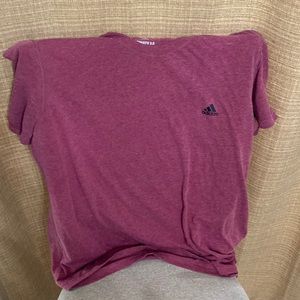 Mauve adidas shirt